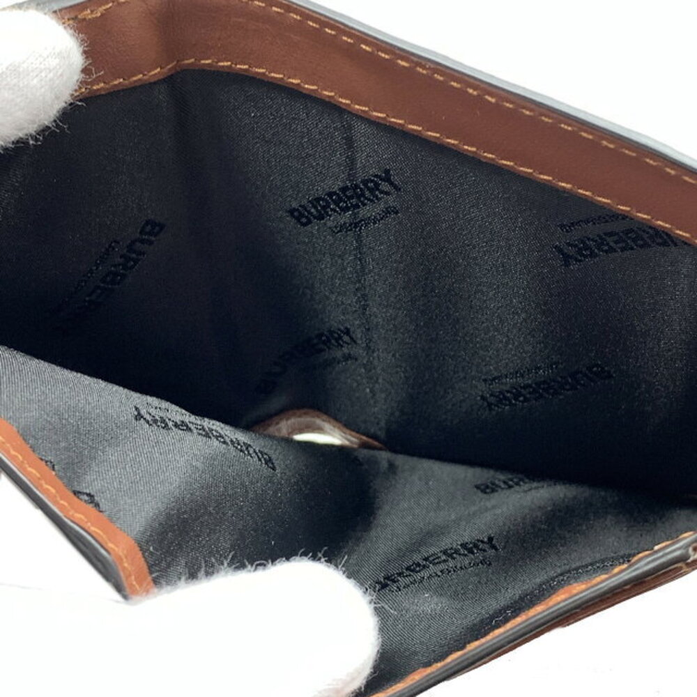 Burberry Beige Canvas fold Tri Wallet - Picture 4 of 6